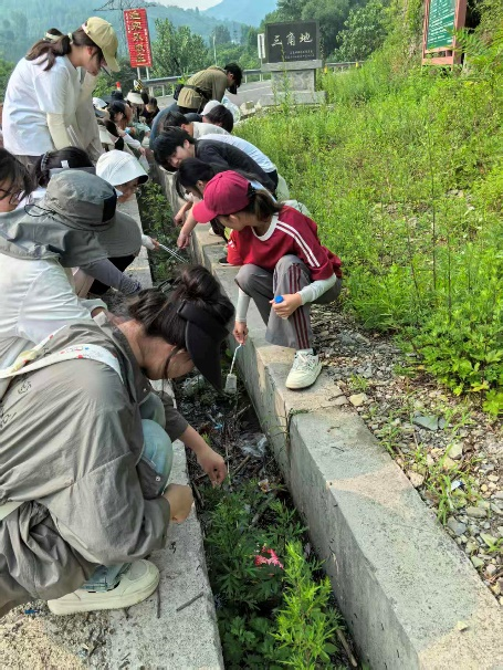 野外实习践初心 洁净河道护生态 ——生命科学学院学子 开展环境清理志愿服务活动