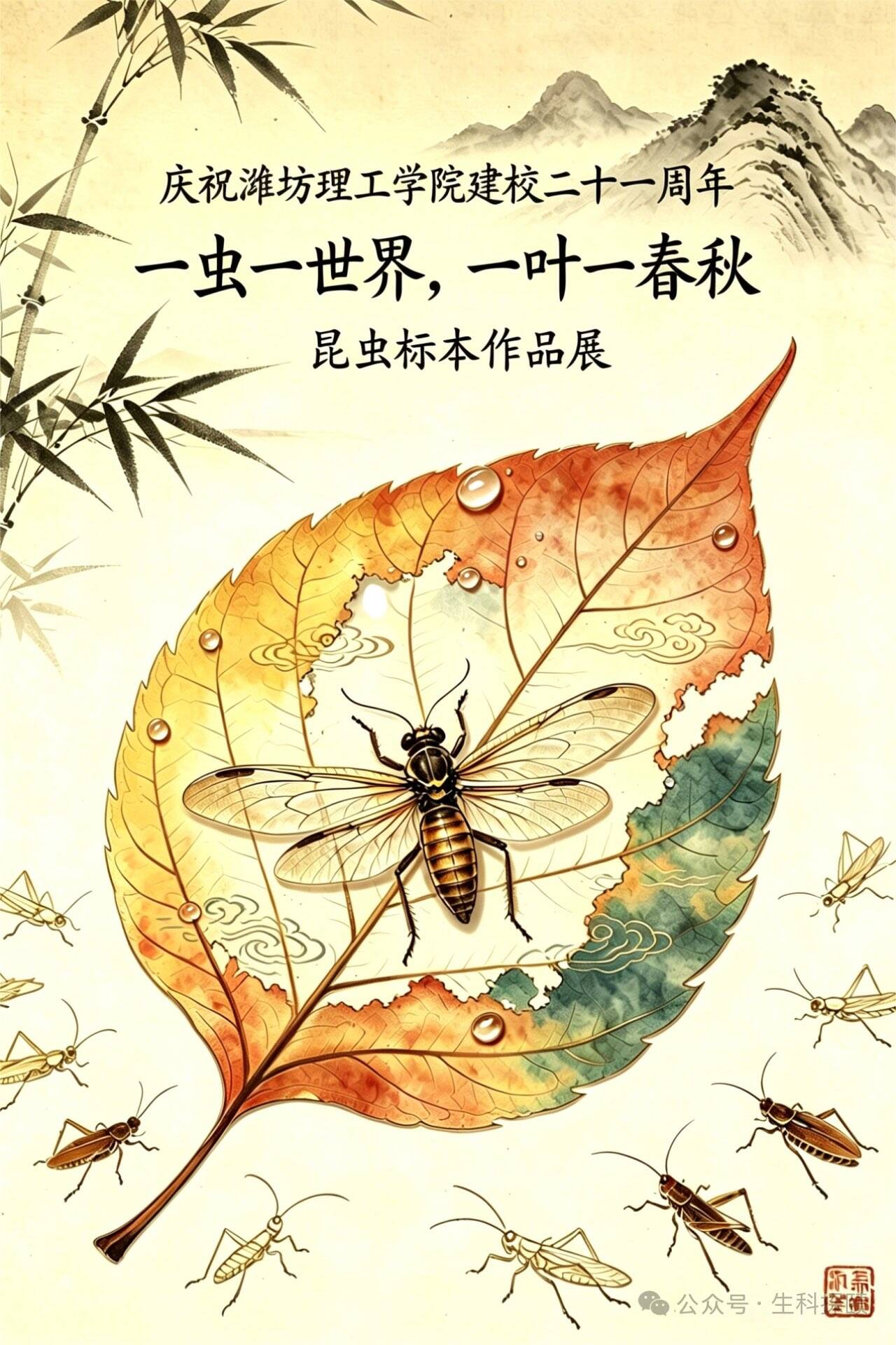 一虫一世界，一叶一春秋：走进昆虫作品展，看见被定格的微小宇宙